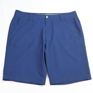 Under armour 38 x 11" Navy Blue Loose Fit Match Play Flex 1253487‎ Golf Shorts